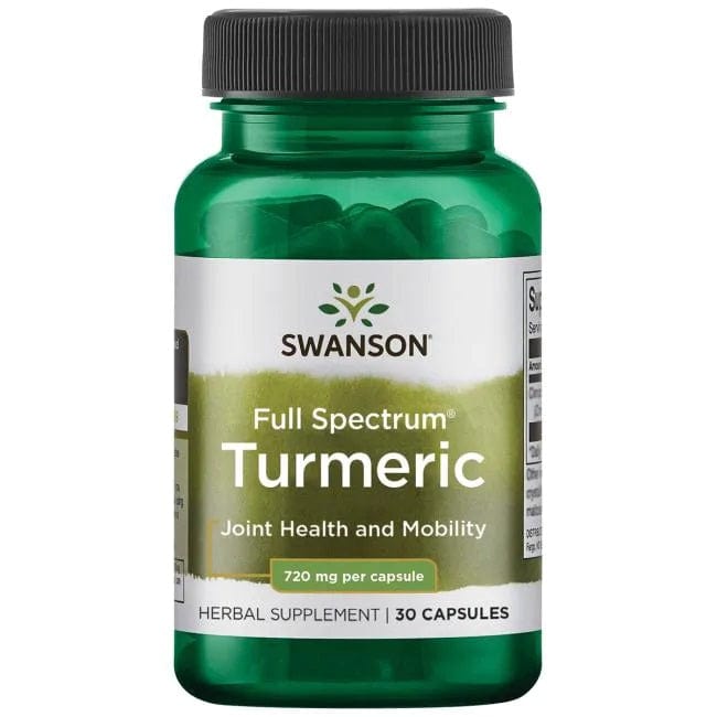 Swanson Joint Support Full Spectrum Turmeric, 720mg - 30 caps