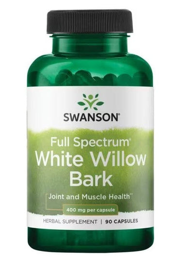 Swanson Joint Support Full Spectrum White Willow Bark, 400mg - 90 caps