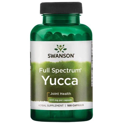 Swanson Joint Support Full Spectrum Yucca, 500mg - 100 caps