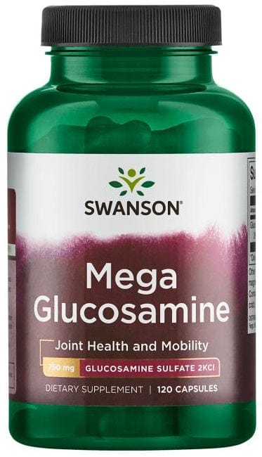 Swanson Joint Support Mega Glucosamine, 750mg - 120 caps