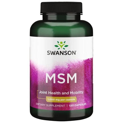 Swanson Joint Support MSM, 1000mg - 120 caps