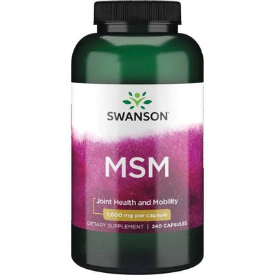 Swanson Joint Support MSM, 1000mg - 240 caps