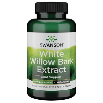 Swanson Joint Support White Willow Bark Extract, 500mg - 120 caps