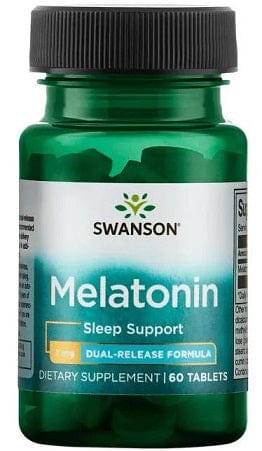 Swanson Melatonin Dual-Release, 3mg - 60 tablets