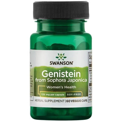 Swanson Nootropics & Supplements Genistein from Sophora Japonica, 125mg - 60 vcaps