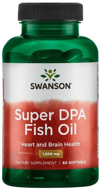 Swanson Omegas, EFAs, CLA, Oils Super DPA Fish Oil - 60 softgels
