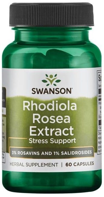 Swanson Rhodiola Rosea Extract - 60 caps