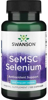 Swanson SeMSC Selenium, 200mcg - 120 caps