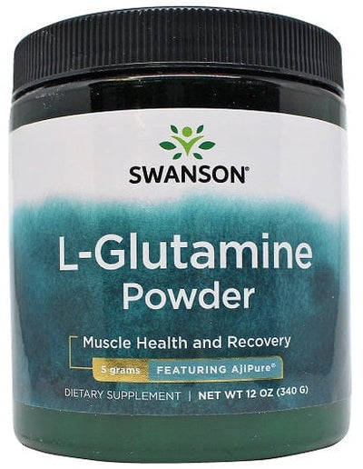 Swanson Supplements AjiPure L-Glutamine Powder - 340 grams