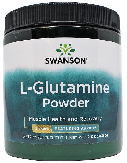 Swanson Supplements AjiPure L-Glutamine Powder - 340 grams