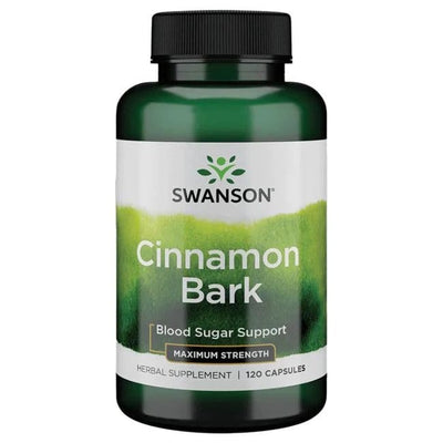 Swanson Supplements Cinnamon Bark, Maximum Strength - 120 caps