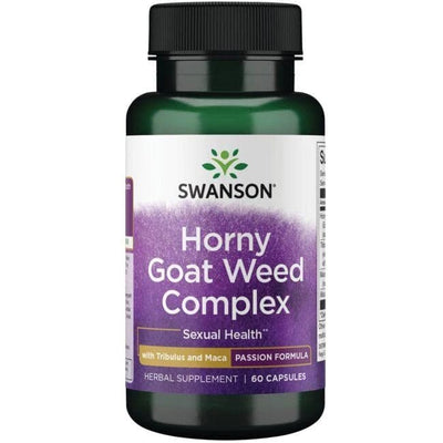Swanson Supplements Horny Goat Weed Complex - 60 caps