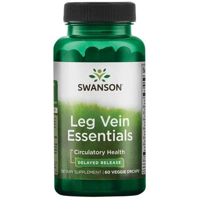 Swanson Supplements Leg Vein Essentials, Delayed Release - 60 vcaps