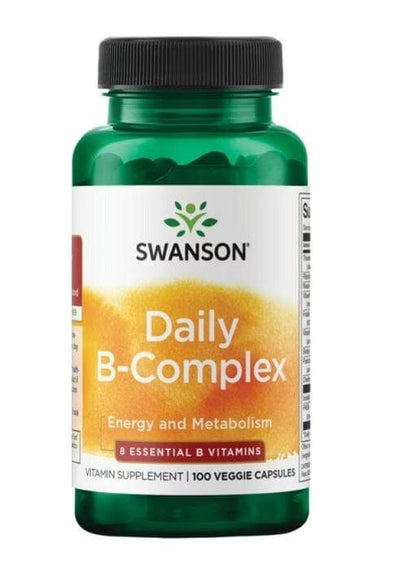 Swanson Vitamins & Minerals B-Complex, Daily - 100 vcaps