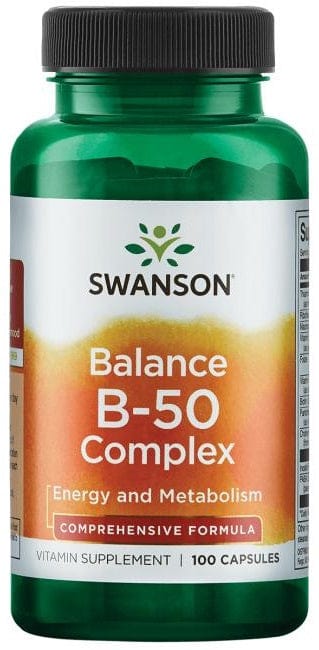 Swanson Vitamins & Minerals Balance B-50 - 100 caps