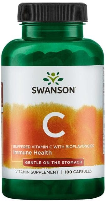 Swanson Vitamins & Minerals Buffered Vitamin C with Bioflavonoids - 100 caps