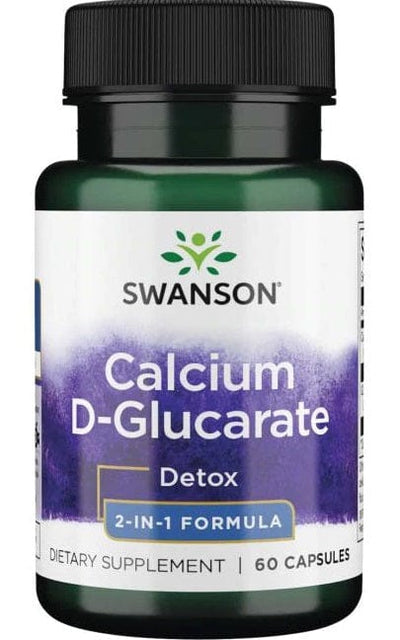 Swanson Vitamins & Minerals Calcium D-Glucarate - 60 caps