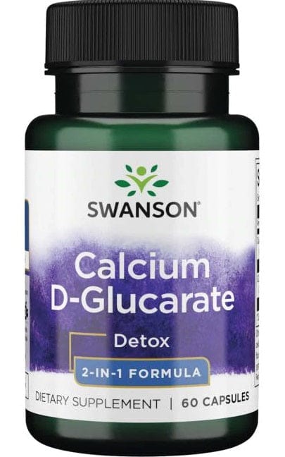 Swanson Vitamins & Minerals Calcium D-Glucarate - 60 caps