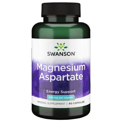 Swanson Vitamins & Minerals Magnesium Aspartate, 685mg - 90 caps
