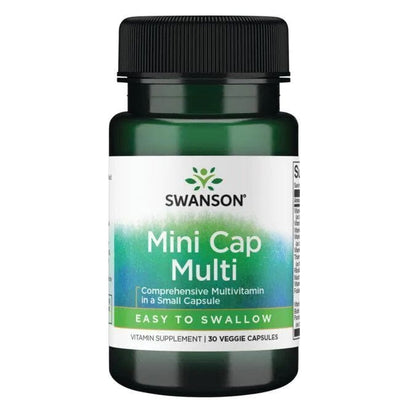 Swanson Vitamins & Minerals Mini Cap Multi - 30 vcaps