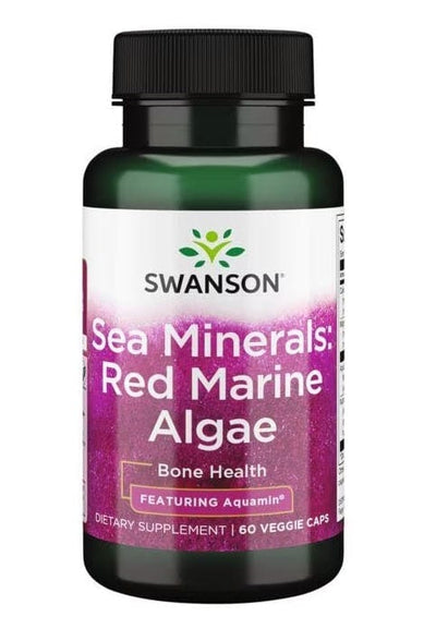 Swanson Vitamins & Minerals Sea Minerals: Red Marine Algae - 60 vcaps