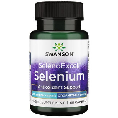 Swanson Vitamins & Minerals SelenoExcell Selenium, 200mcg - 60 caps