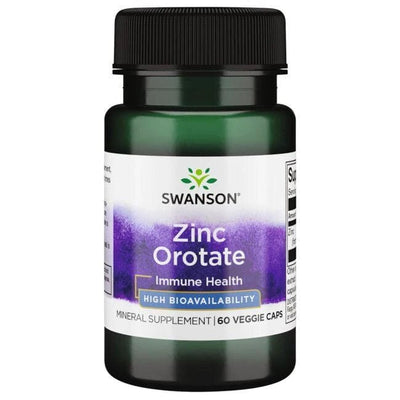 Swanson Vitamins & Minerals Zinc Orotate - 60 vcaps