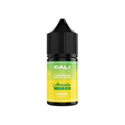 The Cali CBD Co CBD Products Amnesia Mango CALI VAPE 100mg Broad Spectrum CBD E-liquid 10ml (60PG/40VG)
