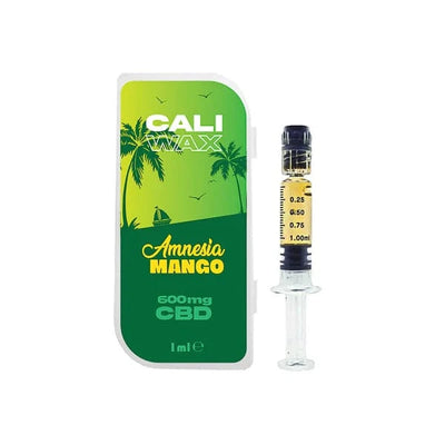 The Cali CBD Co CBD Products Amnesia Mango CALI Wax 600mg Full Spectrum CBD - 1ml