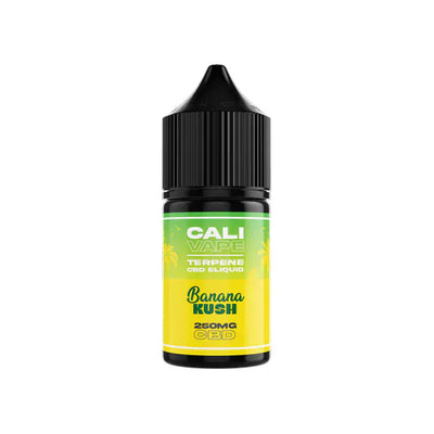 The Cali CBD Co CBD Products Banana Kush CALI VAPE 250mg Broad Spectrum CBD E-liquid 10ml (60PG/40VG)