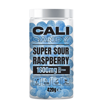 The Cali CBD Co CBD Products CALI CANDY 1600mg Full Spectrum CBD Vegan Sweets (Large) - 10 Flavours