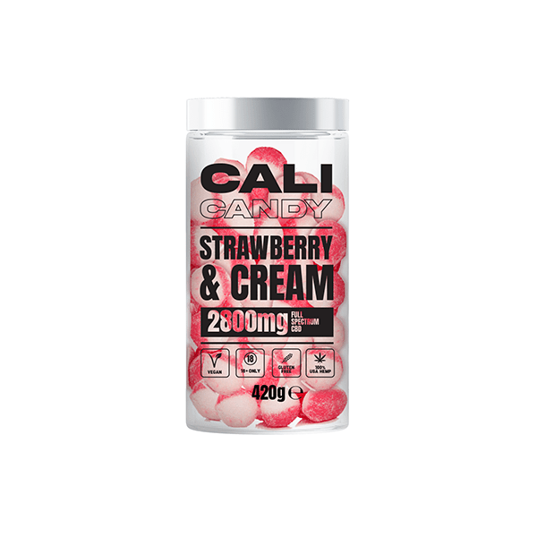 The Cali CBD Co CBD Products CALI CANDY MAX 2800mg Full Spectrum CBD Vegan Sweets  - 10 Flavours