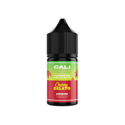 The Cali CBD Co CBD Products Cherry Gelato CALI VAPE 100mg Broad Spectrum CBD E-liquid 10ml (60PG/40VG)