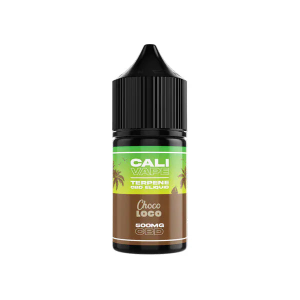 The Cali CBD Co CBD Products Choco Loco CALI VAPE 500mg Broad Spectrum CBD E-liquid 10ml (60PG/40VG)