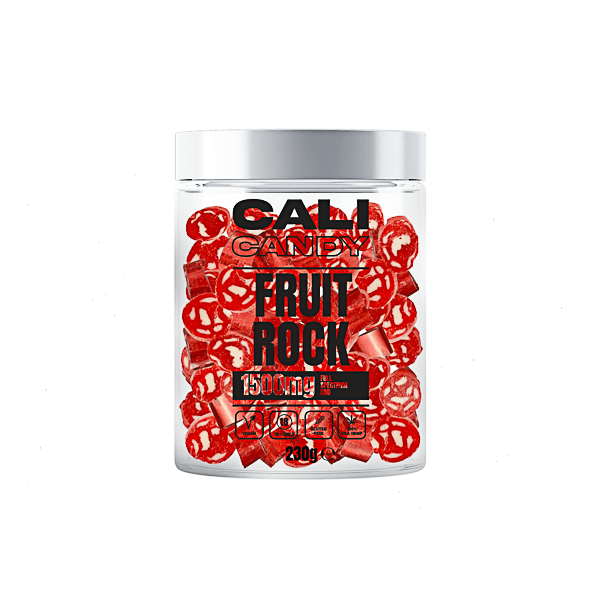 The Cali CBD Co CBD Products Fruit Rock CALI CANDY MAX 1500mg Full Spectrum CBD Vegan Sweets  - 10 Flavours