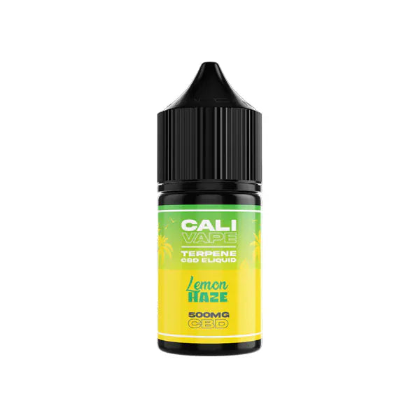 The Cali CBD Co CBD Products Lemon Haze CALI VAPE 500mg Broad Spectrum CBD E-liquid 10ml (60PG/40VG)