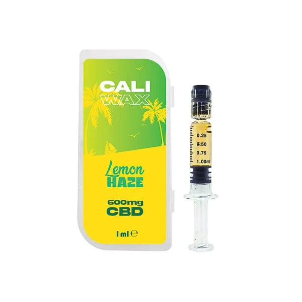 The Cali CBD Co CBD Products Lemon Haze CALI Wax 600mg Full Spectrum CBD - 1ml