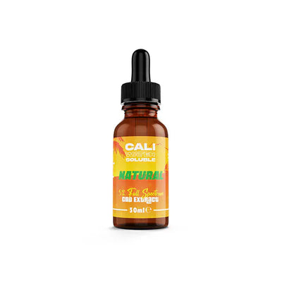 The Cali CBD Co CBD Products Natural CALI 5% Water Soluble Full Spectrum CBD Extract - Original 30ml