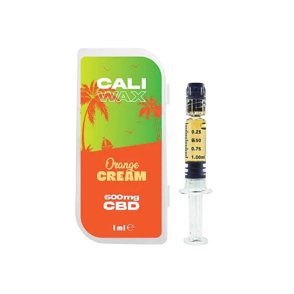 The Cali CBD Co CBD Products Orange Cream CALI Wax 600mg Full Spectrum CBD - 1ml