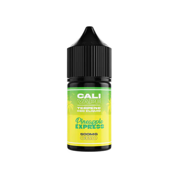 The Cali CBD Co CBD Products Pineapple Express CALI VAPE 500mg Broad Spectrum CBD E-liquid 10ml (60PG/40VG)