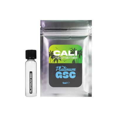 The Cali CBD Co CBD Products Platinum GSC CALI TERPENES Premium USA Grown Terpene Extracts 2ml