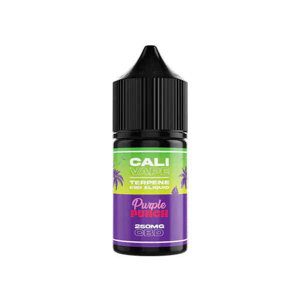 The Cali CBD Co CBD Products Purple Punch CALI VAPE 250mg Broad Spectrum CBD E-liquid 10ml (60PG/40VG)