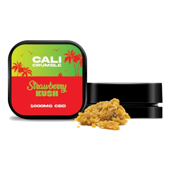 The Cali CBD Co CBD Products Strawberry Kush CALI CRUMBLE 90% Broad Spectrum CBD Crumble - 1g