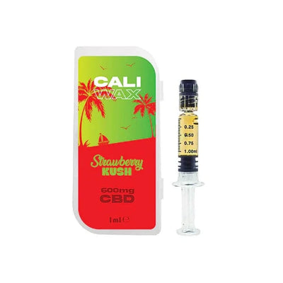 The Cali CBD Co CBD Products Strawberry Kush CALI Wax 600mg Full Spectrum CBD - 1ml