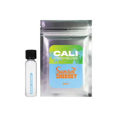 The Cali CBD Co CBD Products Sunset Sherbet CALI TERPENES Premium USA Grown Terpene Extracts 2ml