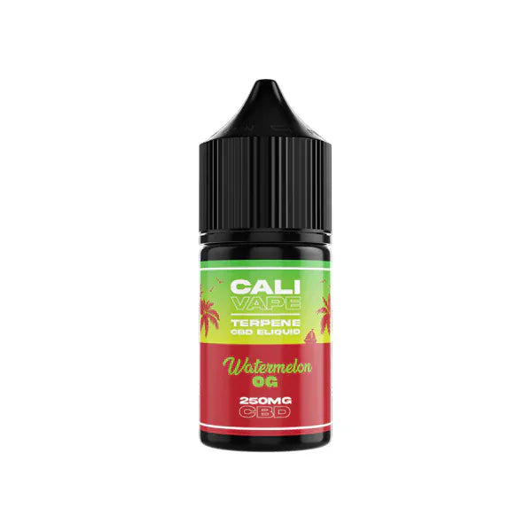 The Cali CBD Co CBD Products Watermelon OG CALI VAPE 250mg Broad Spectrum CBD E-liquid 10ml (60PG/40VG)