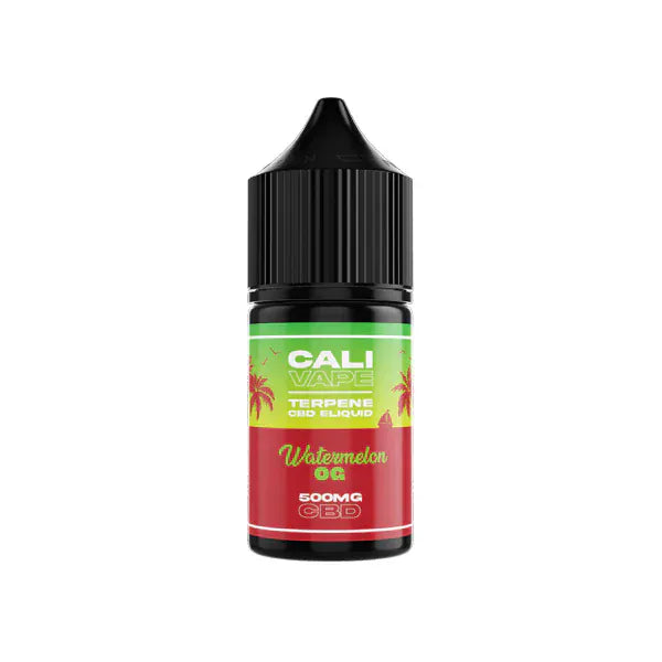 The Cali CBD Co CBD Products Watermelon OG CALI VAPE 500mg Broad Spectrum CBD E-liquid 10ml (60PG/40VG)