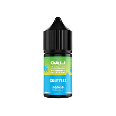 The Cali CBD Co CBD Products Zkittlez CALI VAPE 500mg Broad Spectrum CBD E-liquid 10ml (60PG/40VG)