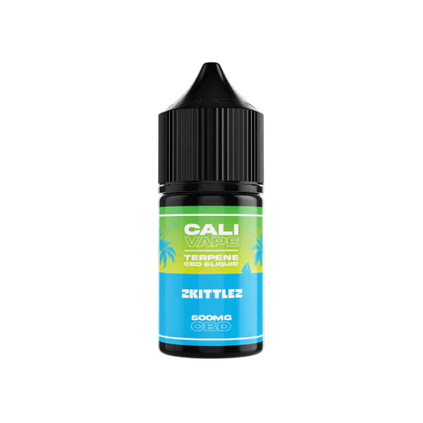 The Cali CBD Co CBD Products Zkittlez CALI VAPE 500mg Broad Spectrum CBD E-liquid 10ml (60PG/40VG)