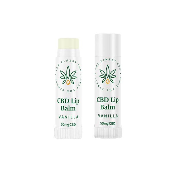 The Finest Balm CBD Products The Finest Balm 50mg CBD Vanilla Lip Balm Stick - 5ml